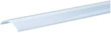 Rutec 65312 Abdeckung für Alu-Eckprofil 30/30E, für LED-Stripes bis 20mm Breite, halbrund, 2m, opalweiß