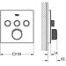 GROHE Grohtherm SmartControl Thermostat mit 3 Absperrventilen, EcoJoy, moon white (29157LS0)
