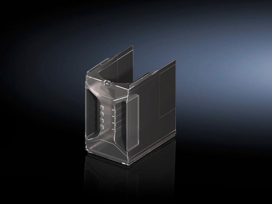 Rittal SV 9677.410 Anschlussraum-Abdeckung, für NH-Sicherungs-Lastschaltleiste/, NH-Lasttrennschaltleiste, Gr. 1-3 (185 mm)