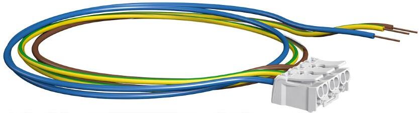 EVN TWIN TUBE Durchgangsverdrahtungsset, geeignet für FW65152540, 3x1,5mm² Kabel mit 1x 3-fach Steckklemme (FW6515DV3)