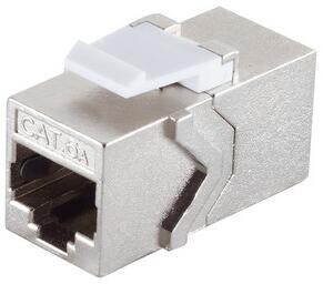 S-Conn Keystone RJ45 Verbinder Cat.6A STP (08-10003)
