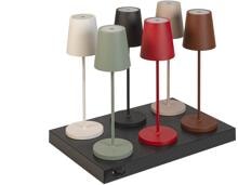 SLV VINOLINA TWO Tischleuchte, Akku, Touch, IP65, 2200/2700/3000K