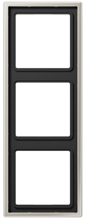 Jung ES2983 Abdeckrahmen 3-fach, edelstahl, LS 990