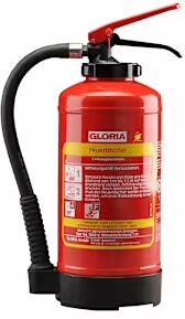 Gloria EASY-LINE Fettbrand Feuerlöscher, 3 Liter, Zerstäubereinsatz, rot (814101.0000)