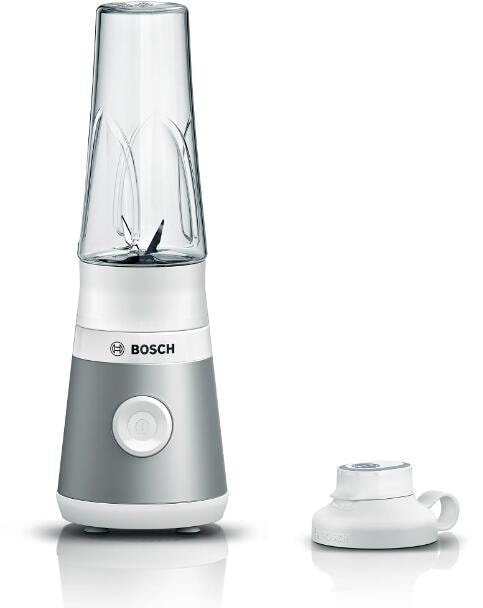 Bosch MMB2111T VitaPower Serie 2 Mini-Standmixer, 450 W, 0,6 l, 1Schaltstufe, silber