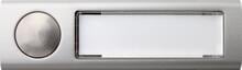 Lippert AV3-R Kombitaster EV1 Alu mit Namensschild, Rahmen rund, silber (409.12.01)