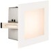 SLV FRAME BASIC LED Indoor Wandeinbauleuchte, weiß, 230V, 2700K (1000576)