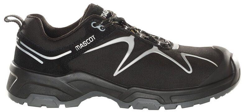 Mascot F0121-770-09880 Sicherheitshalbschuh, S3, Gr.10/45, schwarz/silber