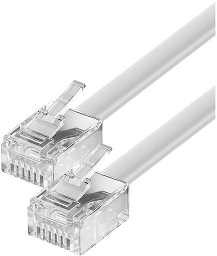 Esylux CABLE RJ11 Verbindungskabel, 0.75 – 2.5 mm², 10m, grau (EC10431524)