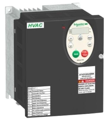 Schneider Electric Frequenzumrichter ATV212, 3kW, 480V, 3-ph., EMV, IP21 (ATV212HU30N4)