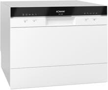 Bomann TSG 7405 Tischgeschirrspüler, 55cm breit, 6 Maßgedecke, 5 Programme, Programm-Startvorwahl, weiß (774042)