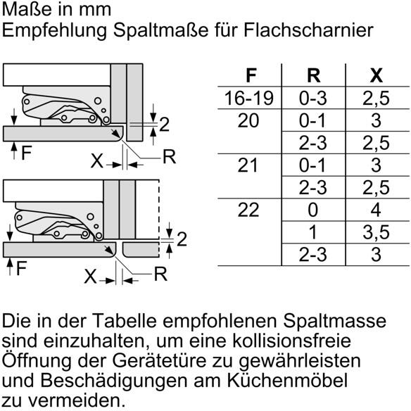 Bosch GIV21AFE0 Einbau Gefrierschrank, Nischenhöhe: 88 cm, 96 L,  Festtürtechnik, LowFrost Elektroshop Wagner