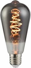Nordlux Deco E27 ST64 Spiral Dim, 4,5W, 140lm, 1800K, rauchfarben (2080072747)
