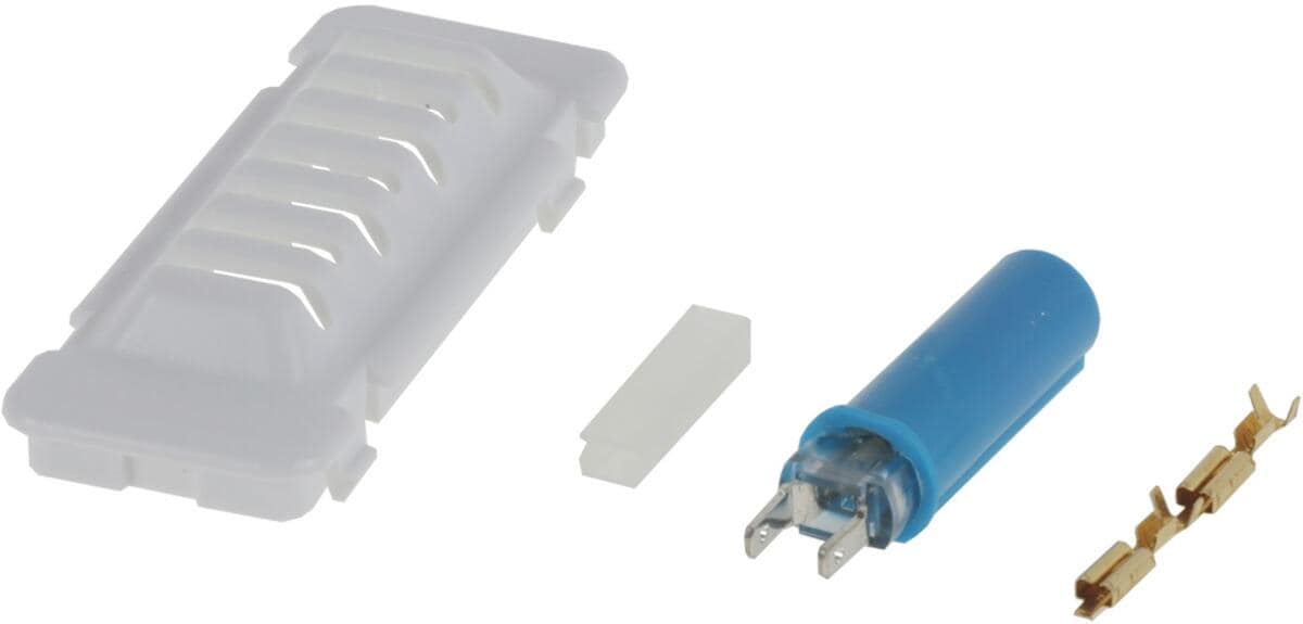 Bosch Siemens 00625079 NTC-Sensor, Reparatursatz Luftfuehler 2% Fühler komplett, mit Steckhuelsen und Isolierhuelse