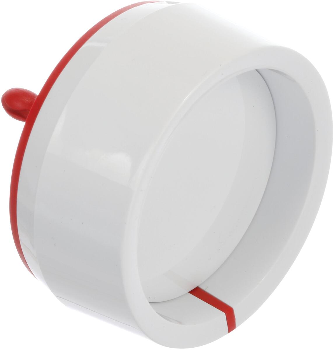 Bosch Siemens 00637142 Drehgriff-Programm, Komplette Programmwähler (weiß-rot)