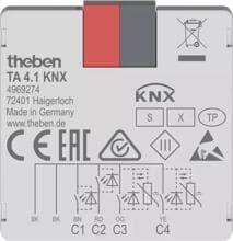 Theben TA 4.1 KNX Tasterschnittstelle 4-fach, Unterputz, Binäreingang, Data Secure 4969274