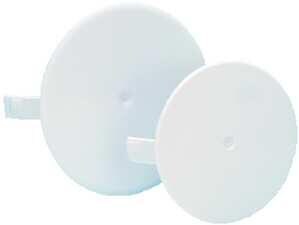 Protec.class PFD70W Federdeckel weiß (05100459), 70mm, 50 Stck.