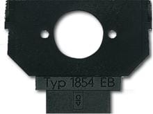Busch-Jaeger 1854 EB Sockel, XLR-Einbaustecker Neutrik Typ MP, Daten-Kommunikations-System (DKS) (2CKA001764A0059)