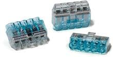 HellermannTyton HCPM-5-PC-BU/CL Verbindungsklemme 5 polig 0,5 - 2,5 mm² starre Leiter / 1,0 - 2,5 mm² mehradrige Leiter, blau (148-90039)