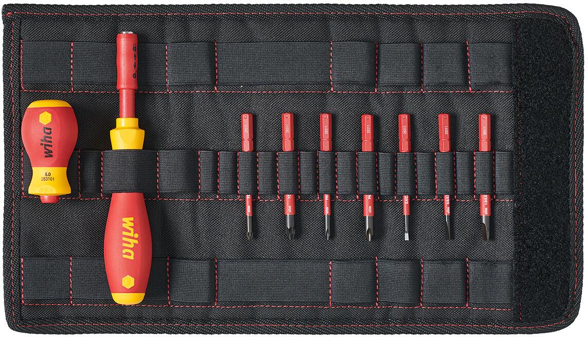 Wiha 2831 T9-01 Schraubendreher und Bit Set, 9-tlg.