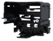 Hager GLS5510 Geräteeinbaudose 1-fach Datentechnik, für BR C-Profil für Schalterprogramme, schwarz