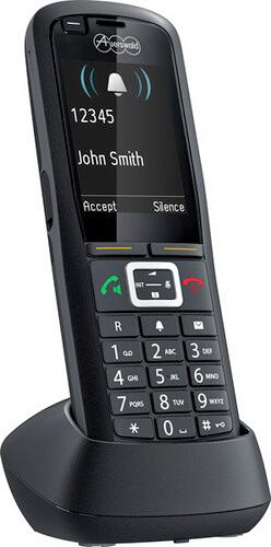 Auerswald COMfortel M-730 Mobiltelefon, TFT-Farbdisplay, 2,4", schwarz (90243)