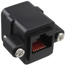 InLine Patchkabelkupplung, UTP, 2x RJ45 Buchse, zum Einbau (69990X)