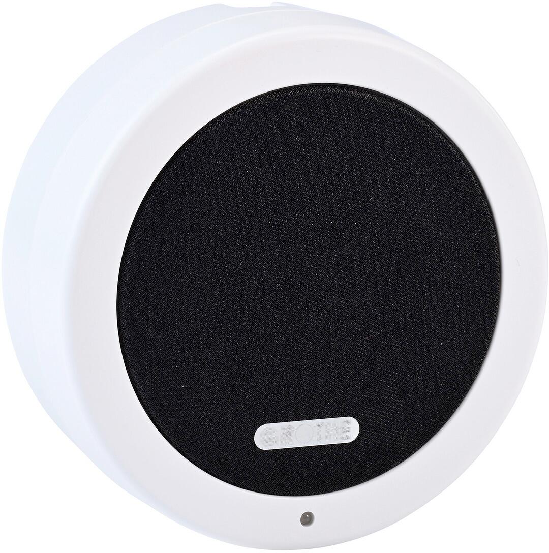 Grothe Funkgong Serie CALIMA Quarzstabile Reichweite bis zu 500 m im Frequenzbereich 868,35 MHz zur Montage an der Wand, weiß (CALIMA 100E)