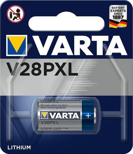 VARTA V28PXL Photobatterie Lithium Blister