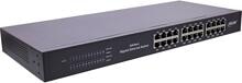 InLine Gigabit Netzwerk Switch 24-Port, 1Gb/s, 48,26cm (19"), 1HE, Metall (32324O)