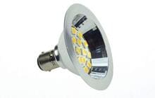 Scharnberger & Hasenbein 18SMD5050 LED Reflektorlampe, AR70, 70x47mm, Ba15d, 10-30VDC, 10-18VAC, 2,7W, 250lm, 3000K, 125°, dimmbar (34747)