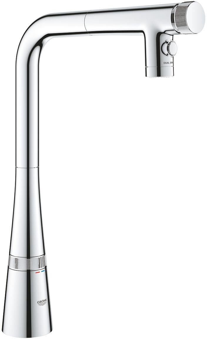 GROHE Zedra Smartcontrol Spültischbatterie mit Smartcontrol, chrom (31886000)