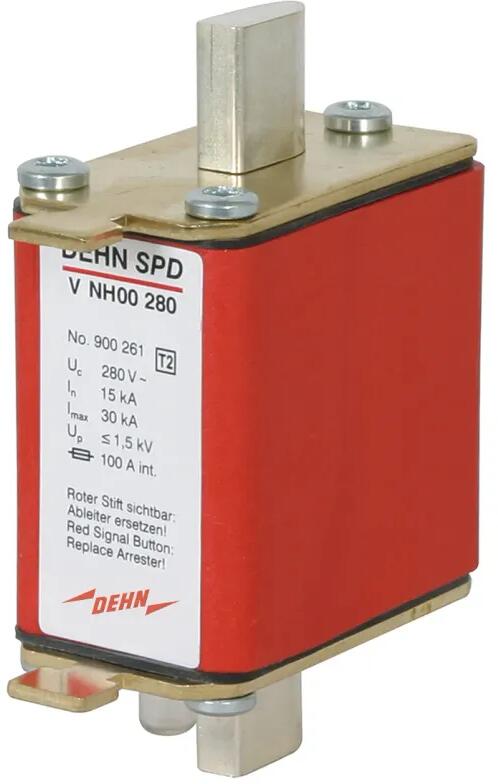 Dehn V NH00 280 Überspannungsableiter Typ 2 / 1-polig 280V AC für NH00-Sicherungssysteme (900261)