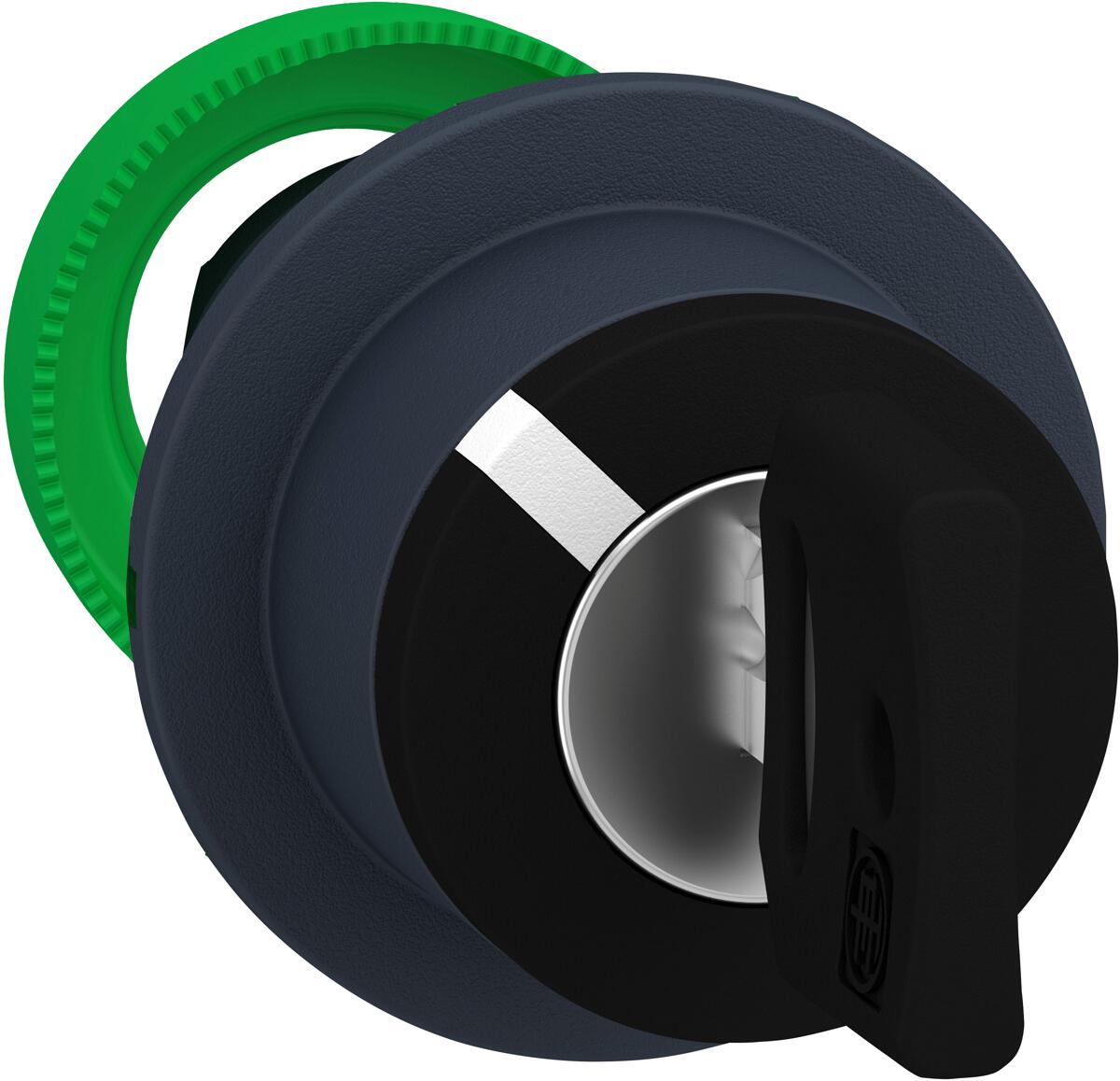 Schneider Electric ZB5FG2 Harmony XB5F, Schlüsselschalter, Frontelement, Kunststoff, 30mm, 2 Stellungen, rastend, schwarz