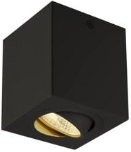 SLV TRILEDO SQUARE Deckenleuchte, LED, 3000K, eckig, schwarz matt, 38°, inkl. Treiber (113940)