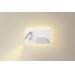SLV SOMNILA SPOT Indoor LED Wandaufbauleuchte, 3000K, V. rechts, USB, weiß (1003458)
