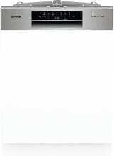 Gorenje GI643D90X Teilintegrierter Geschirrspüler, 60 cm breit, 16 Maßgedecke, 3 in 1 Funktion, Besteckschublade, Edelstahl