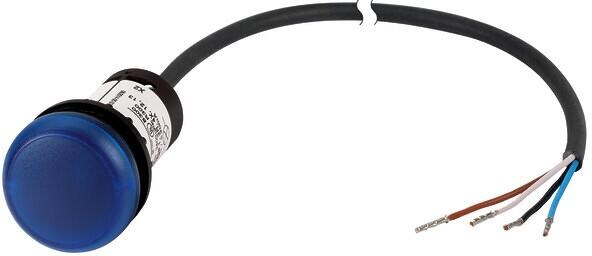 Eaton C22-L-B-24-P62 Leuchtmelder mit offenem Ende, LED-Fassung, blau (185139)