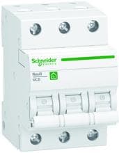 Schneider R9F23325 Leitungsschutz- schalter Resi9 3-Polig, 25A, B-Charakteristik