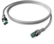 EasyLan DualBoot Patchkabel Kat6A PushPull Länge 10m, grau (CPP1OAAAAA0100)