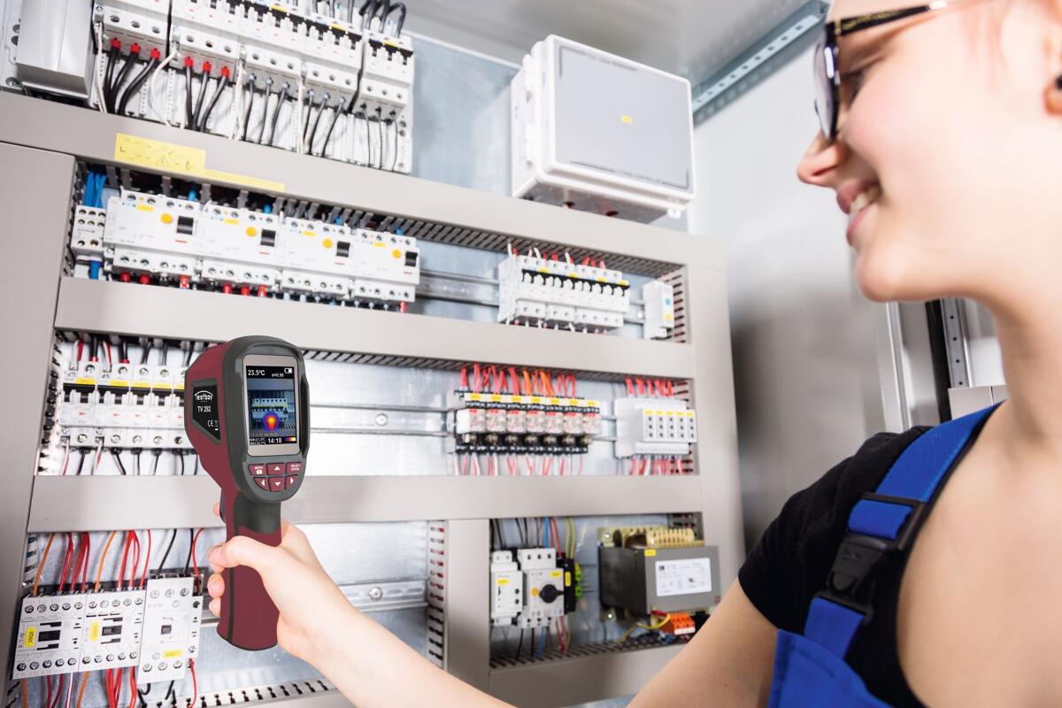 Testboy TV 297 SMART Wärmebildkamera - Thermokamera Für Smartphones Mit USB-C Für Android & IOS