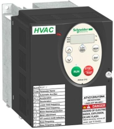 Schneider Electric Frequenzumrichter ATV212, 1,5kW, 480V, 3-ph., EMV, IP21 (ATV212HU15N4)