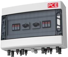 PCE PV-Box Sol-Line DC2-TS-MC-TYP1+2, IP65, grau (090PV039)