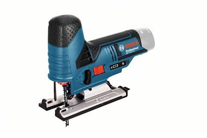Bosch GST 12V-70 Professional Akku-Stichsäge (06015A1002), Sologerät L-Boxx Clic&go