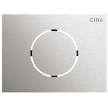 Gira 5579914 Frontplatte Türstationsmodul, System 106, Edelstahl