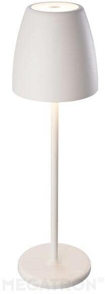 Megatron TAVOLA Akku-Tischleuchte 2W, Up & Down, 200lm, 2700K, antikweiß (MT68051)