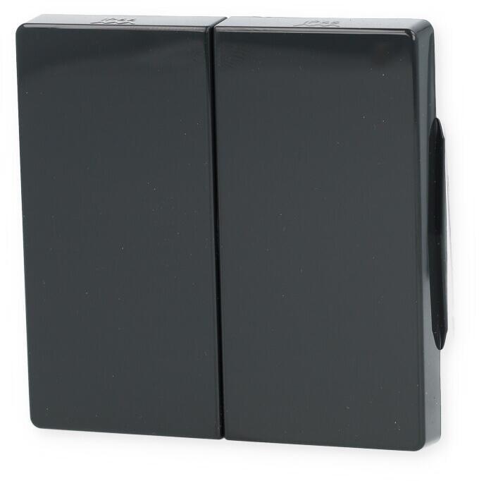 Merten 343514 Wippe für Serienschalter, Aquadesign IP 44, anthrazit