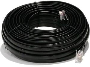 VARTA RJ12-Kabel 20m für den PV-Stromsensor, 20 Meter, Schwarz (37000 724 558)