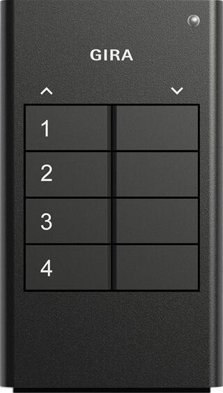 Gira eNet Funk-Handsender 4fach, Anthrazit (535410)