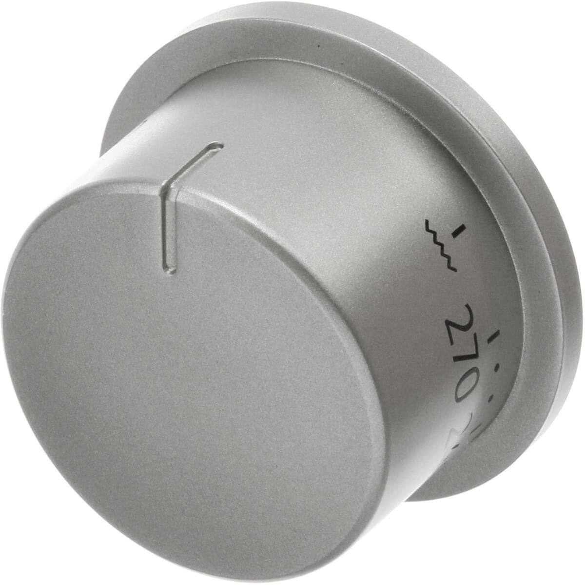 Bosch Siemens 10012526 Drehgriff-Temperatur, rund, feststehend, Edelstahl, unbeleuchtet;